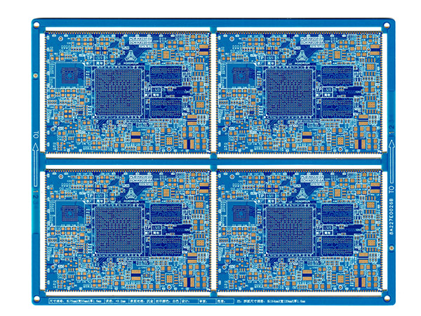 Automotive PCB with Plated Half Hole